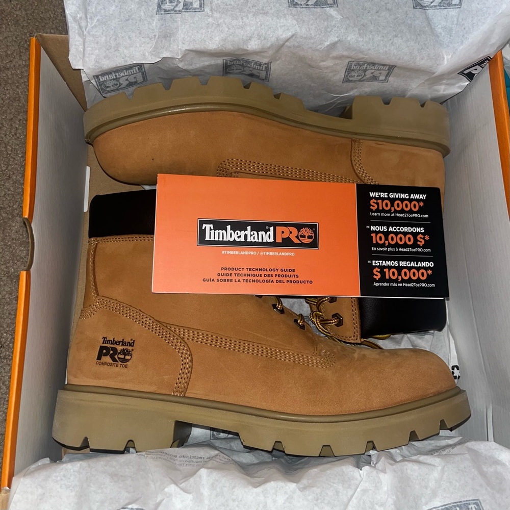 Timberland Pro Sawhorse 6” Composite Safety Toe Boots